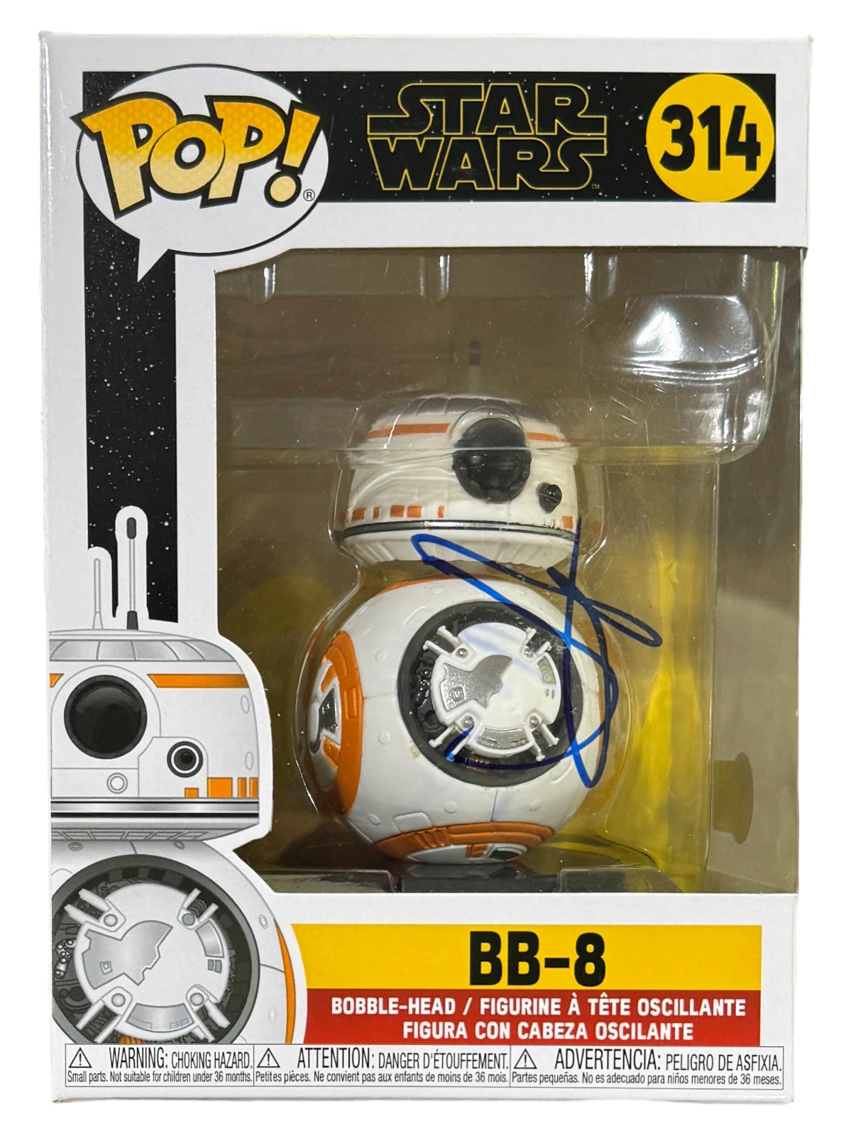 JJ Abrams Signed Funko Pop Star Wars BB-8 #314 Director Autograph Becket COA