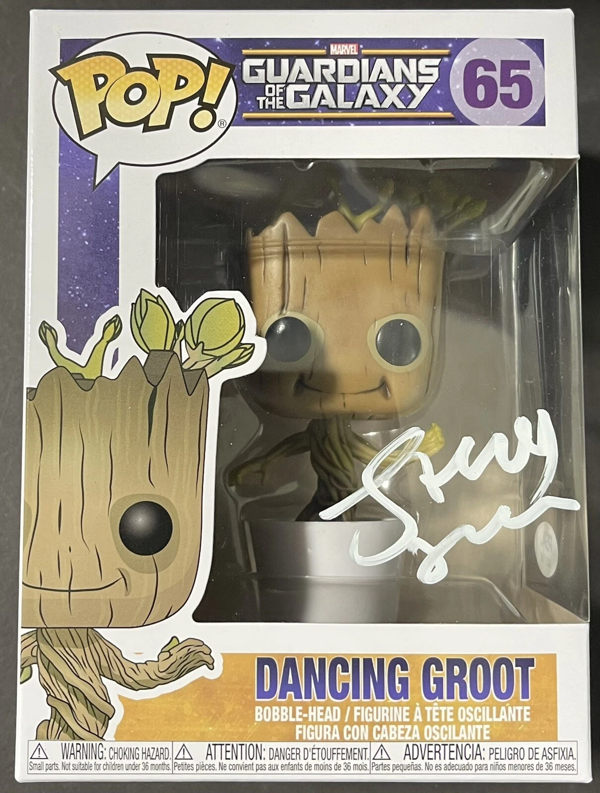 James Gunn Signed Auto Dancing Groot Funko Pop Guardians Of The Galaxy PSA/DNA