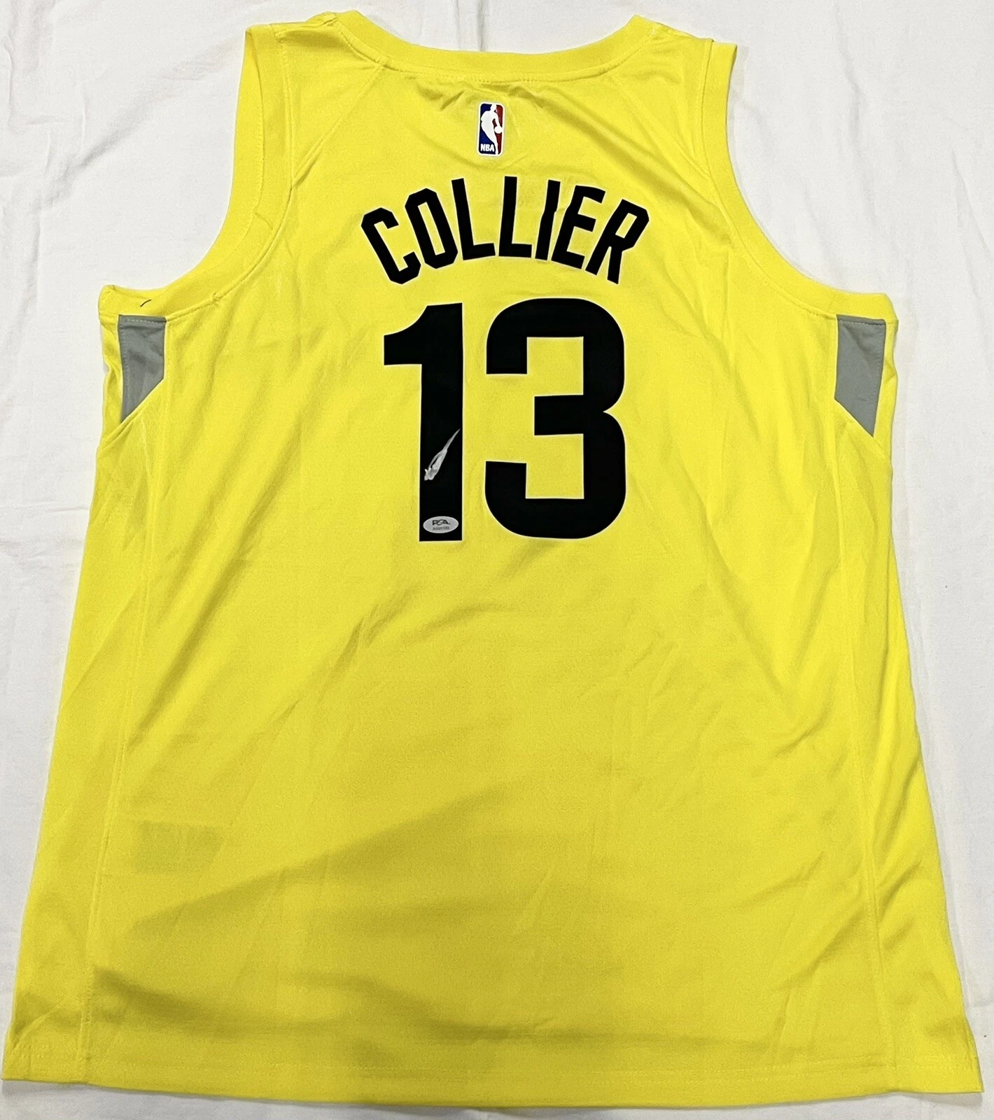 Isaiah Collier Signed Autographed Utah Jazz Jersey PSA/DNA COA