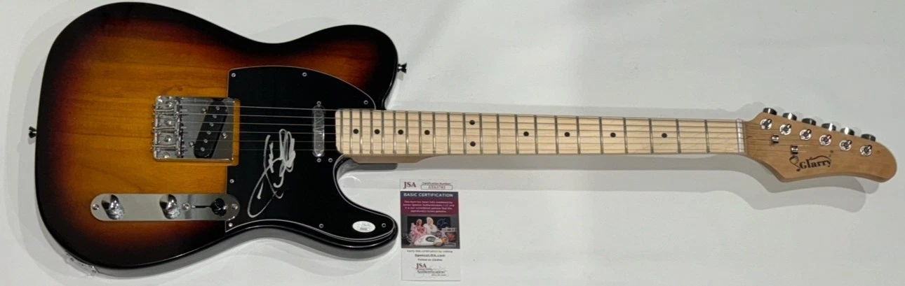 JASON ALDEAN SIGNED SUNBURST ELECTRIC GUITAR COUNTRY LEGEND JSA COA