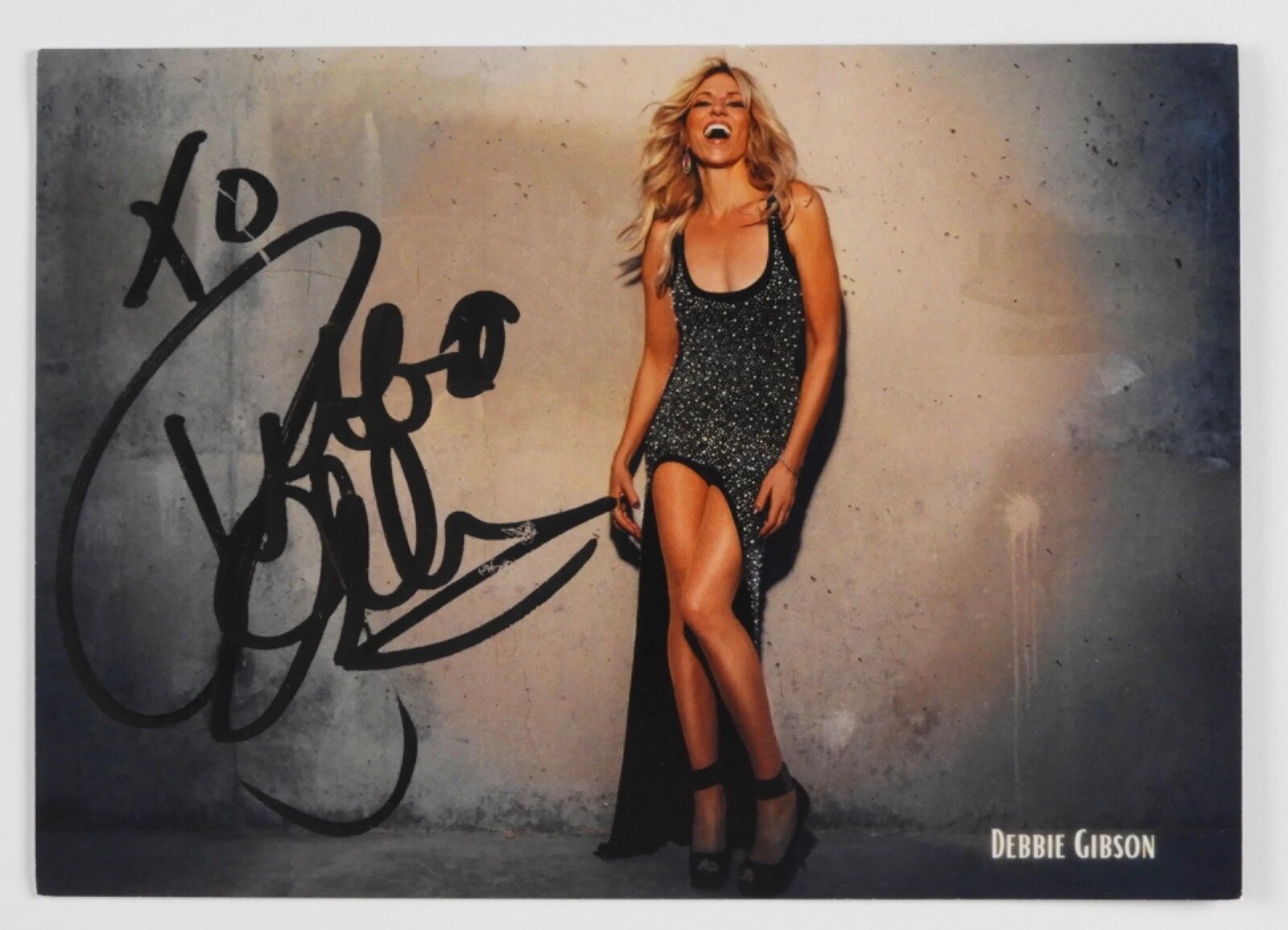 Debbie Gibson JSA Autograph Signed CD Insert Card