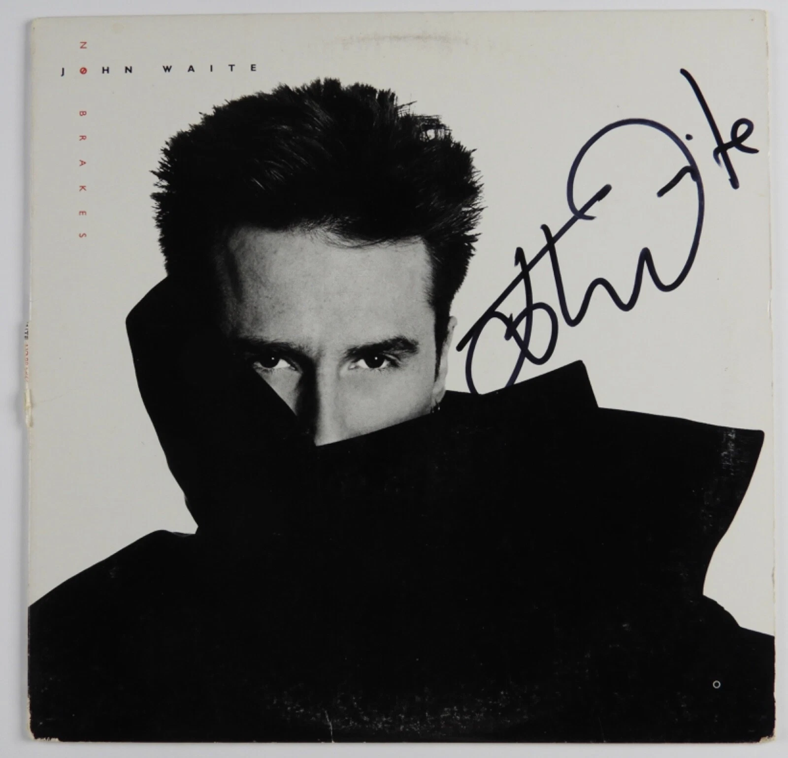 John Waite JSA Autograph Signed Record Album Vinyl No Brakes