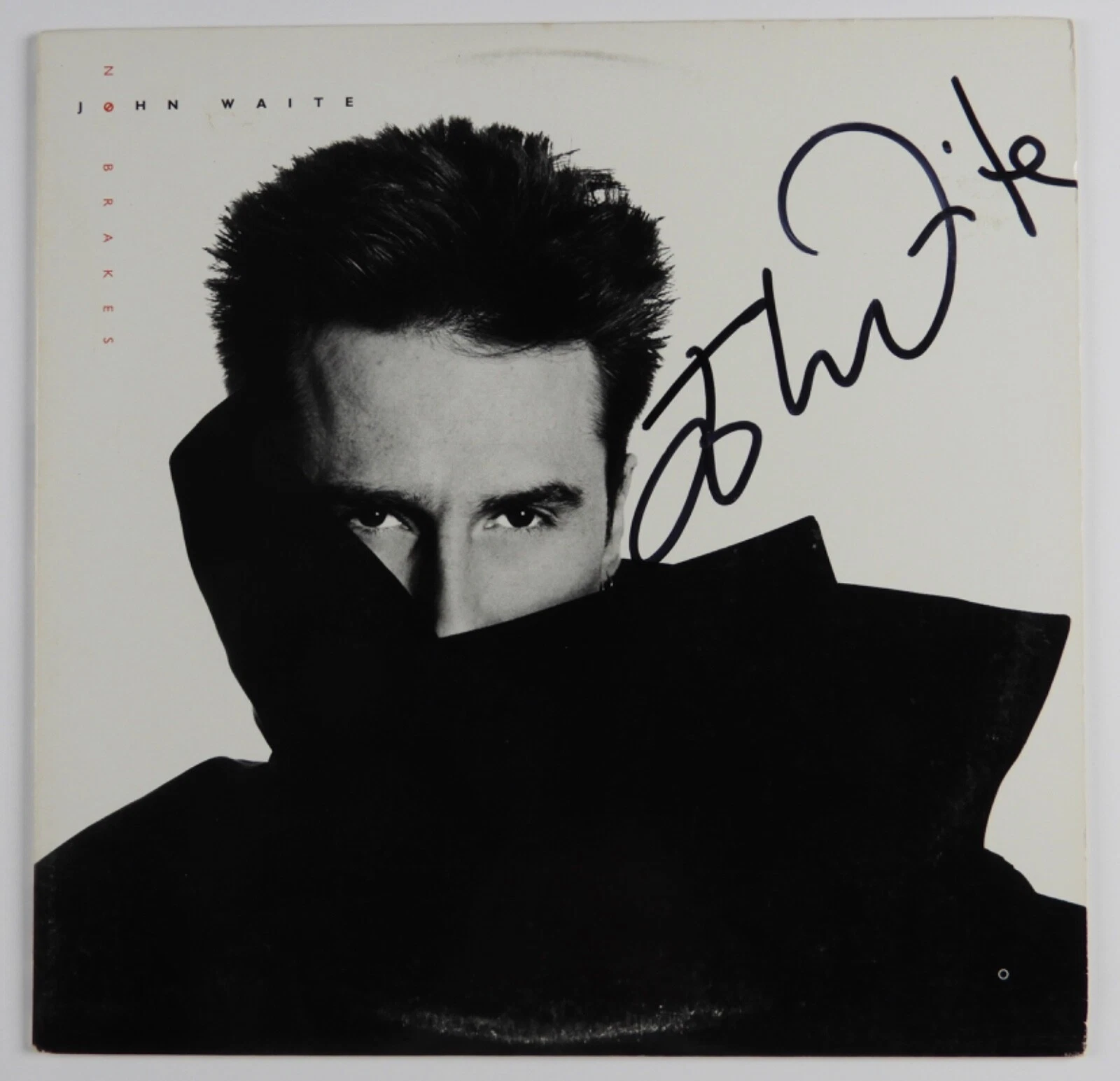 John Waite JSA Autograph Signed Record Album Vinyl No Brakes