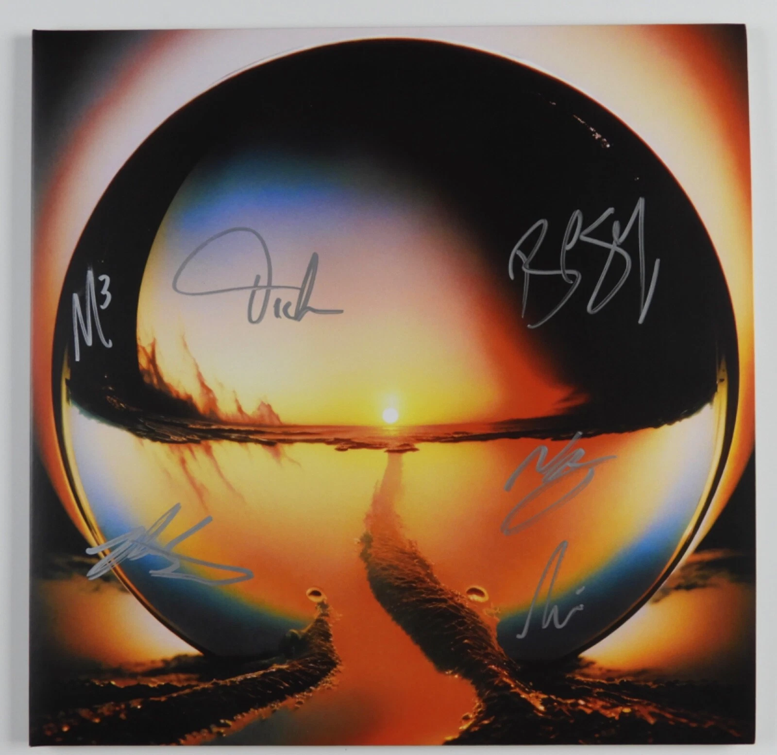 Cage The Elephant Fully JSA Signed Autograph Album Record Neon Pill