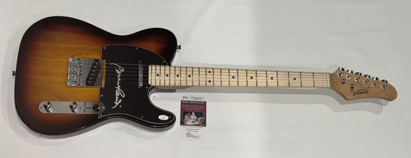 BONNIE RAITT SIGNED SUNBURST ELECTRIC GUITAR LEGEND AUTOGRAPHED JSA COA