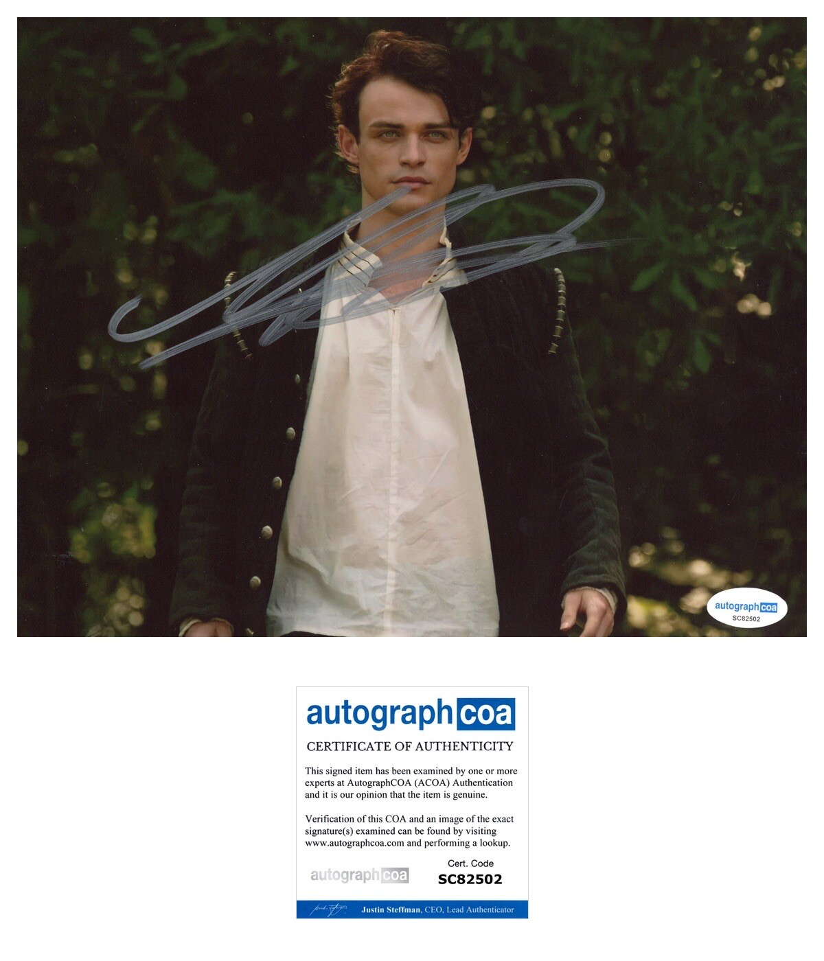 Thomas Doherty ‘Legacies’ Signed Actor ‘Sebastian’ ACOA