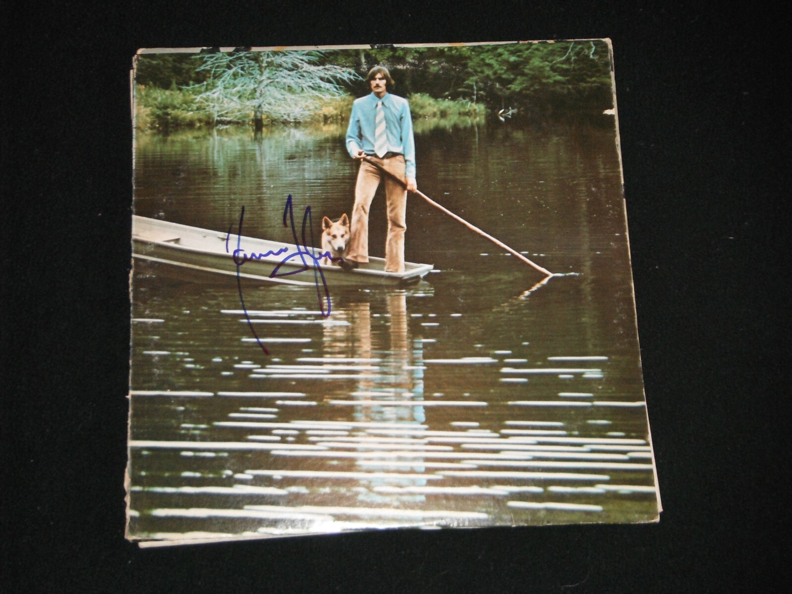JAMES TAYLOR SIGNED ONE MAN DOG VINYL ALBUM LEGEND!