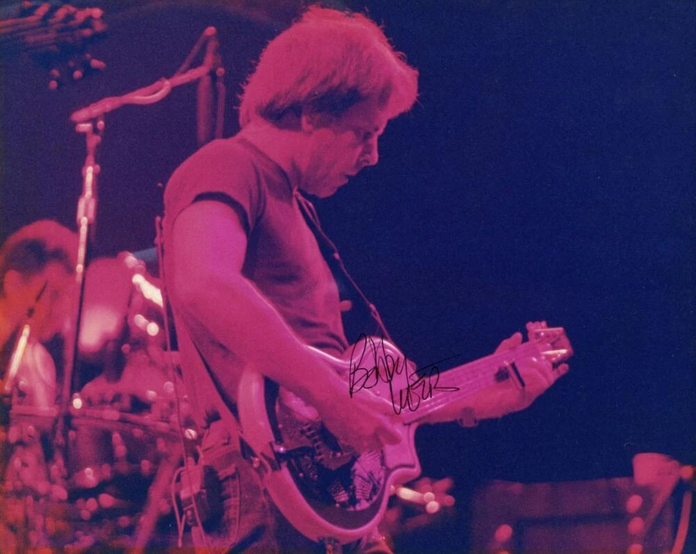 Bob Weir of Grateful Dead Signed Autograph 8x10 Photo w/ Beckett COA