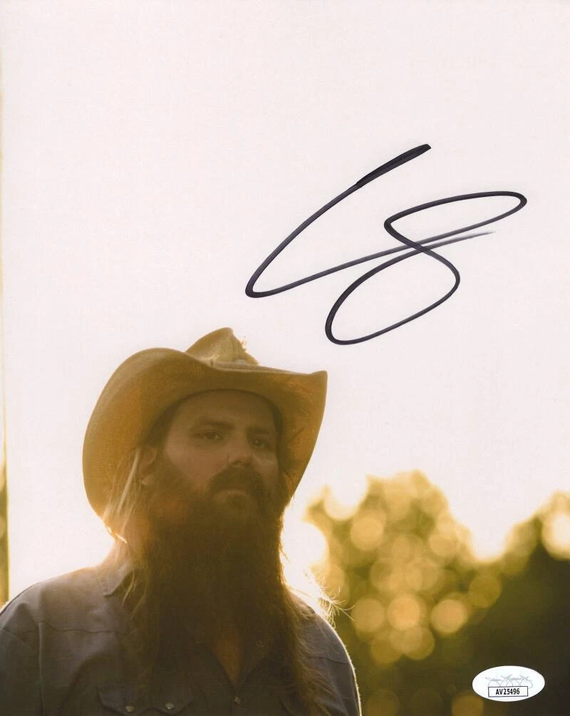 Chris Stapleton Signed Autograph 8x10 Photo - Country Music Superstar JSA COA