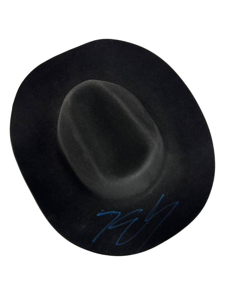 Kenny Chesney Signed Autograph Foam Black Cowboy Hat The Road and the Radio JSA