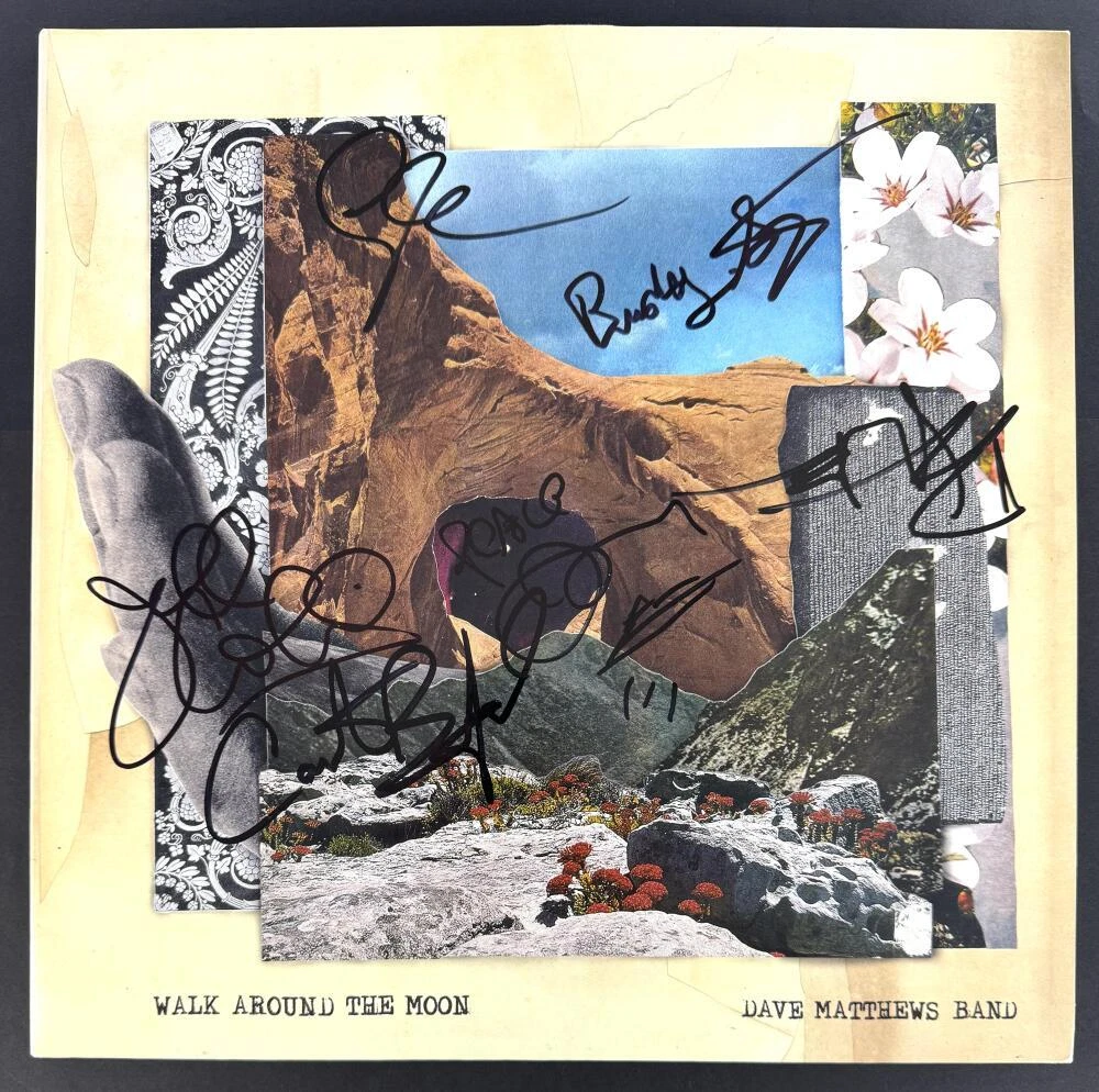 Dave Matthews Band x6 Signed Autograph Album Vinyl Record LP - Beckett COA