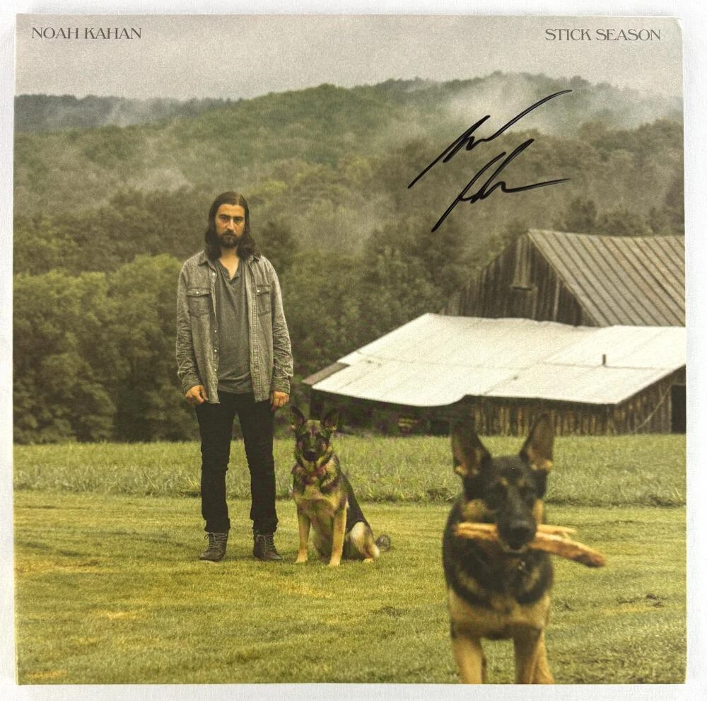 Noah Kahan Signed Autograph Album Vinyl Record LP - Stick Season JSA COA