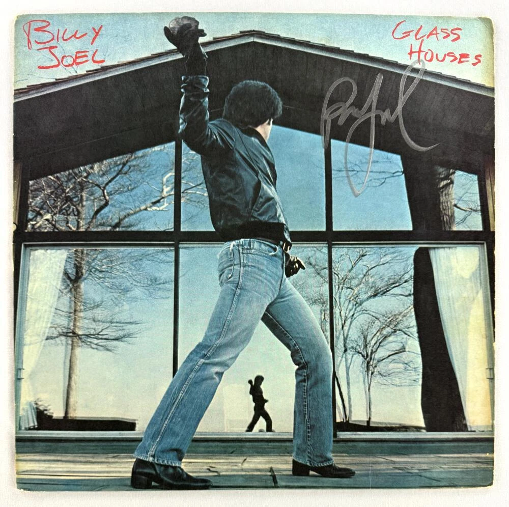 Billy Joel Signed Autograph Album Vinyl Record LP - Glass Houses - Beckett COA