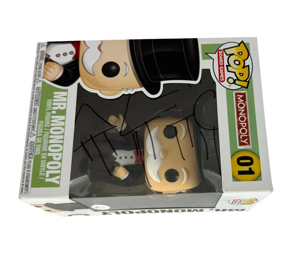 Alec Monopoly Signed Autograph Funko Pop! 01 Window Swap Famed Street Artist JSA