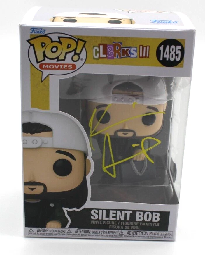 Kevin Smith Signed Silent Bob Clerks Funko Pop 1485 w/Beckett COA BM61804