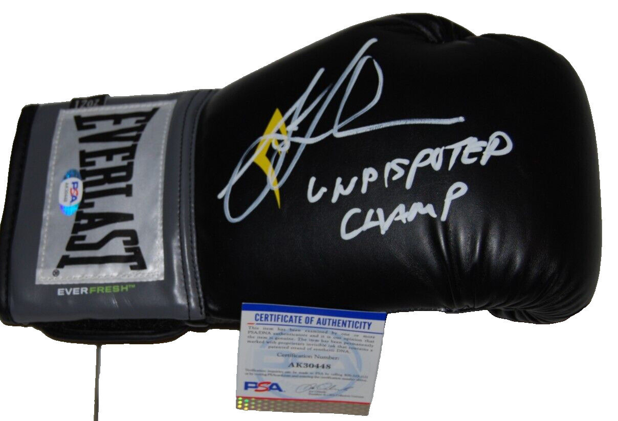 JOSH TAYLOR signed (TARTAN TORNADO) Everlast Boxing glove PSA/DNA AK30548