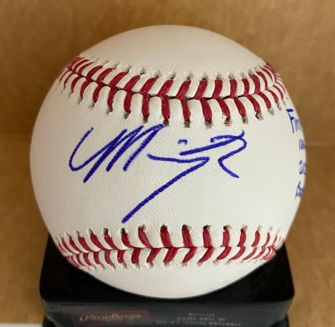 MIKEY ROMERO 2022 FIRST ROUND RED SOX SIGNED AUTOGRAPH M.L. BASEBALL BECKETT