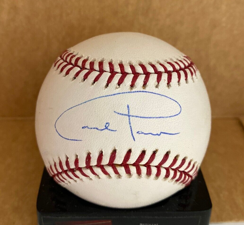 CARL PAVANO RED SOX MARLINS SIGNED AUTOGRAPHED M.L BASEBALL BAS BECKETT