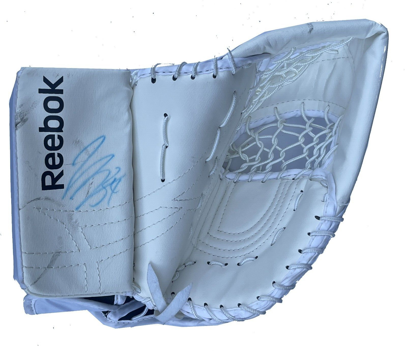 James Reimer Signed Toronto Maple Leafs Reebok Trapper Glove JSA COA