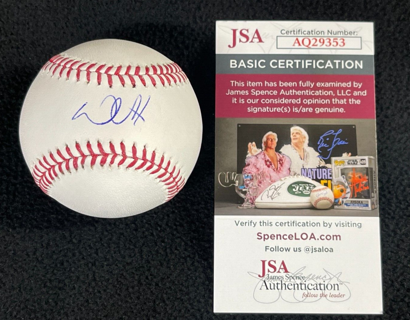 Daniel Norris Signed Cincinnati Reds OML Baseball JSA COA Detroit Tigers