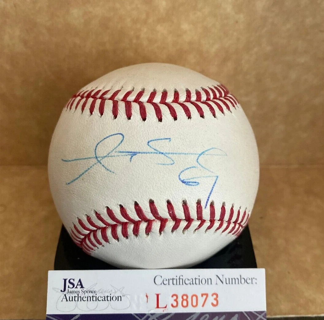 ANDREW SUSAC SAN FRANCISCO GIANTS SIGNED AUTOGRAPHED M.L. BASEBALL JSA