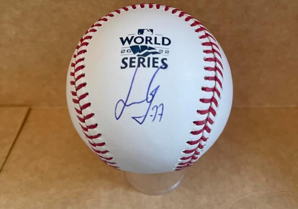 LUIS GARCIA HOUSTON ASTROS SIGNED AUTOGRAPHED N.L. BASEBALL JSA AUTH
