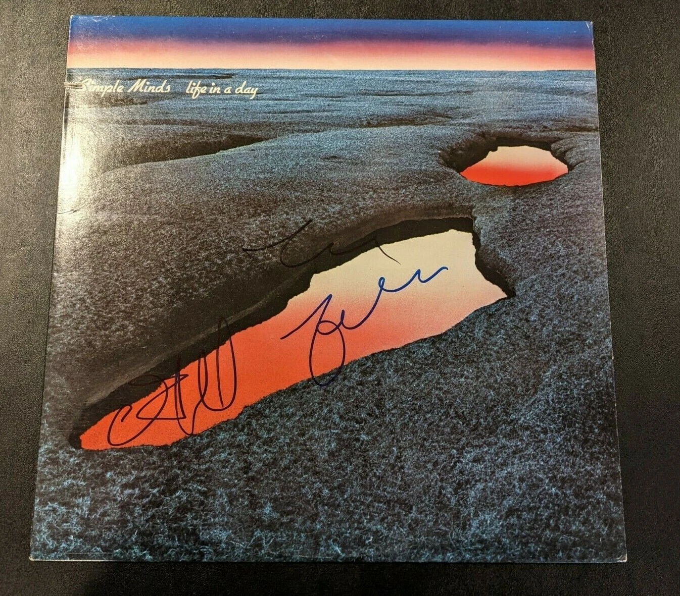 SIMPLE MINDS signed autographed 