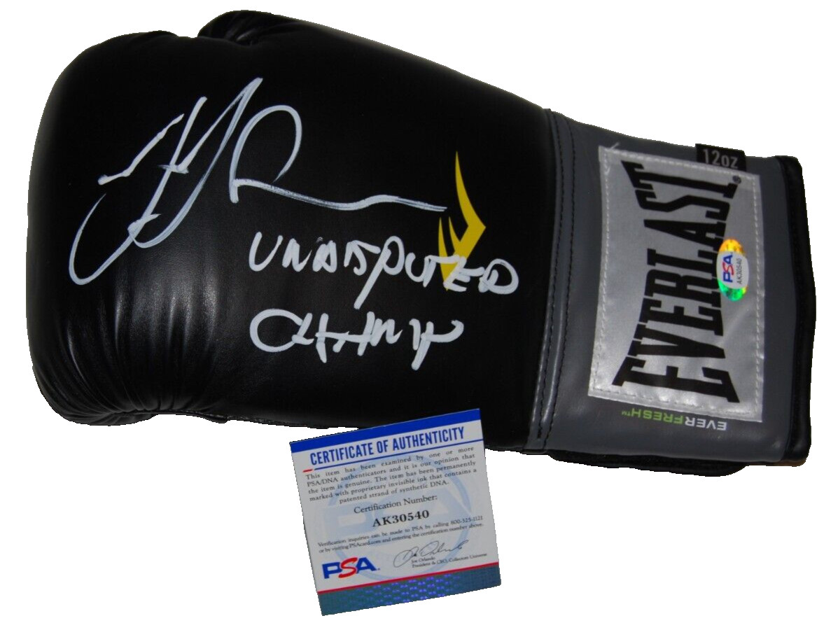 JOSH TAYLOR signed (TARTAN TORNADO) Everlast Boxing glove PSA/DNA AK30540