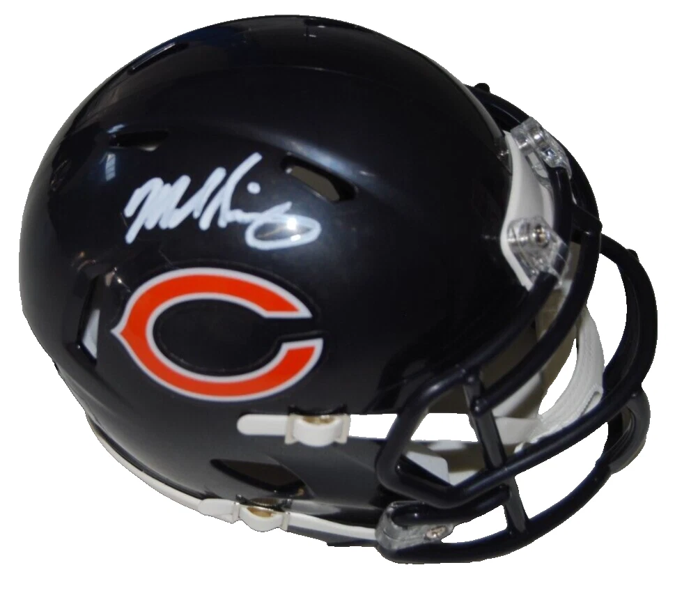 MIKE SINGLETARY signed (CHICAGO BEARS) mini football helmet BECKETT 1W875706