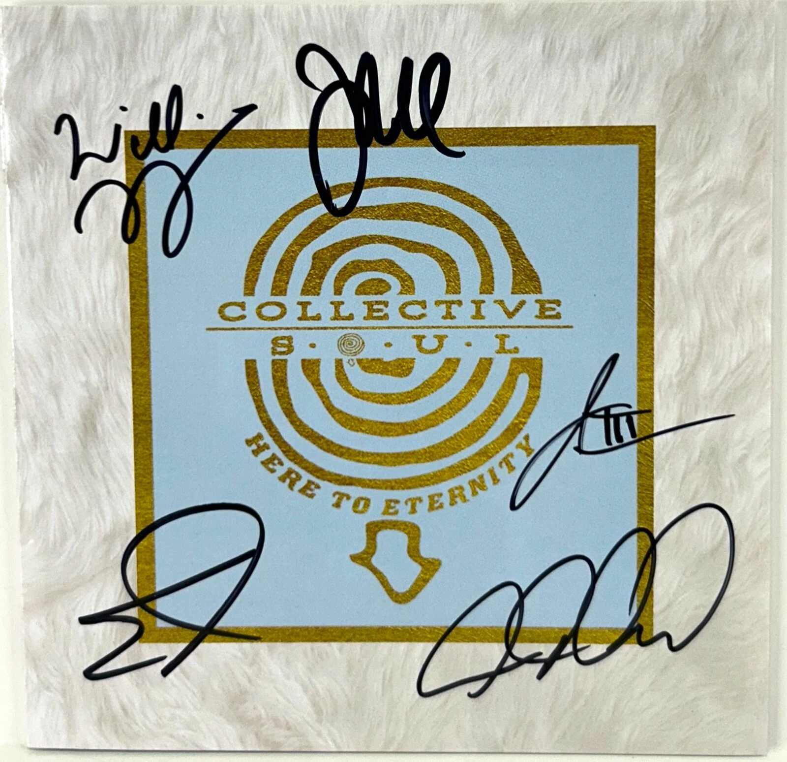 COLLECTIVE SOUL Signed Autograph CD Cover 