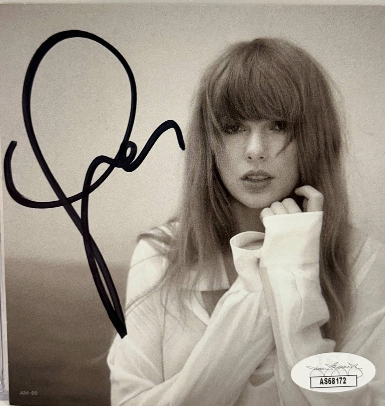 TAYLOR SWIFT Signed Autograph CD Insert 