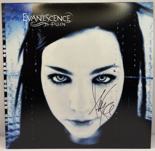 AMY LEE SIGNED AUTOGRAPHED VINYL ALBUM EVANESENCE FALLEN JSA COA COLLECTIBLE MEMORABILIA