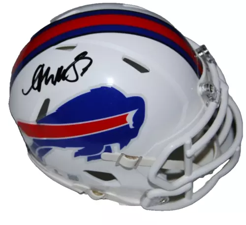 ANDRE REED SIGNED (BUFFALO BILLS) MINI FOOTBALL HELMET BECKETT BAS BP30452 COLLECTIBLE MEMORABILIA