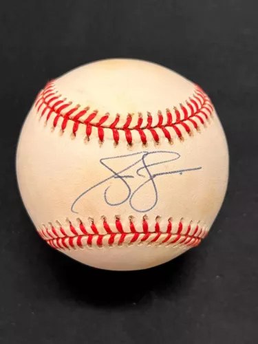 ANDRUW JONES SIGNED BASEBALL PSA/DNA AUTOGRAPHED COLLECTIBLE MEMORABILIA