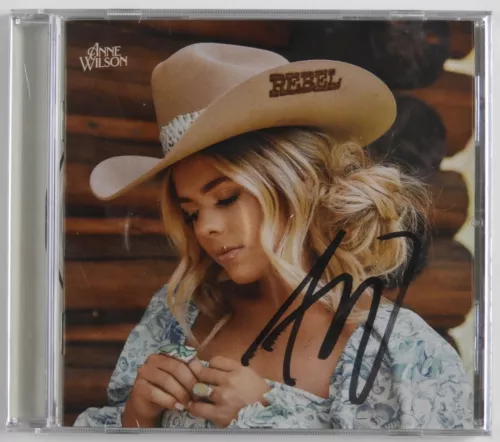 ANNE WILSON REBEL SIGNED AUTOGRAPH CD BOOKLET STILL SEALED COLLECTIBLE MEMORABILIA