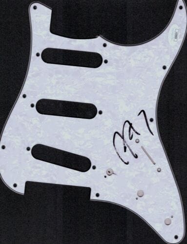 AUSTIN BUTLER SIGNED AUTOGRAPH ELECTRIC GUITAR PICKGUARD ELVIS JSA COA COLLECTIBLE MEMORABILIA