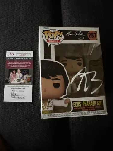 AUSTIN BUTLER SIGNED FUNKO POP 287 JSA AUTHENTICATED COA ELVIS PRESLEY ACTOR COLLECTIBLE MEMORABILIA
