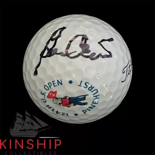 BEN CRENSHAW SIGNED 2024 US OPEN PINEHURST LOGO GOLF BALL JSA MASTERS AUTO A3290 COLLECTIBLE MEMORABILIA