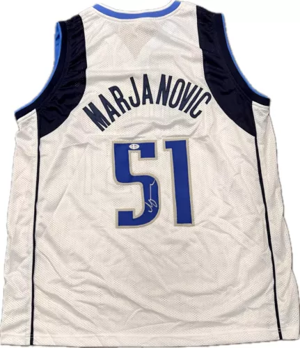 BOBAN MARJANOVIC SIGNED JERSEY PSA/DNA DALLAS MAVERICKS AUTOGRAPHED COLLECTIBLE MEMORABILIA