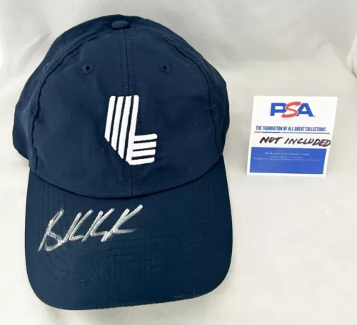 BROOKS KOEPKA SIGNED HAT LIV GOLF PSA/DNA 1 COA COLLECTIBLE MEMORABILIA