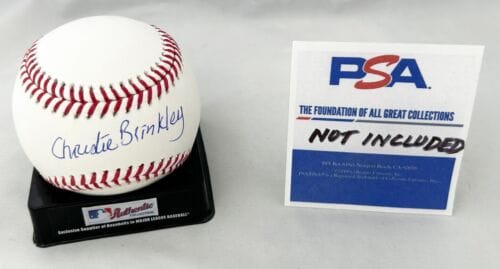 CHRISTIE BRINKLEY SIGNED AUTHENTIC MLB BASEBALL PSA/DNA COA COLLECTIBLE MEMORABILIA