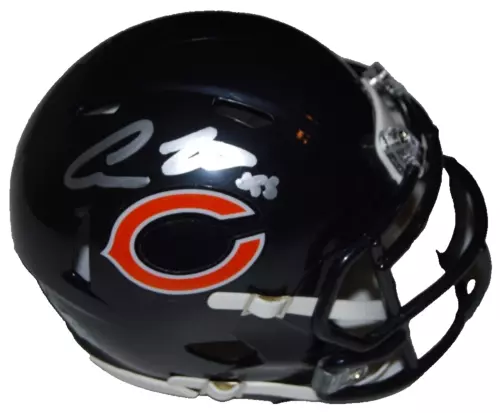 COLE KMET SIGNED (CHICAGO BEARS) MINI FOOTBALL HELMET BECKETT BAS BP30432 COLLECTIBLE MEMORABILIA