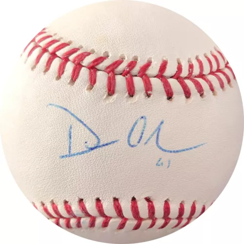 DAN OTERO SIGNED BASEBALL PSA/DNA CLEVELAND AUTOGRAPHED COLLECTIBLE MEMORABILIA