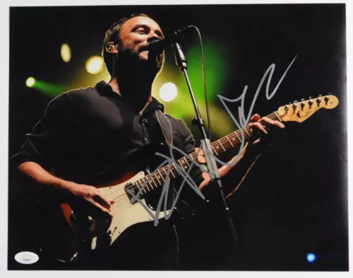 DAVE MATTHEWS BAND JSA AUTOGRAPH SIGNED 11 X 14 PHOTO COLLECTIBLE MEMORABILIA