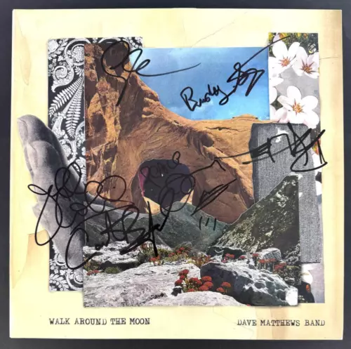 DAVE MATTHEWS BAND X6 SIGNED AUTOGRAPH ALBUM VINYL RECORD LP – BECKETT COA COLLECTIBLE MEMORABILIA