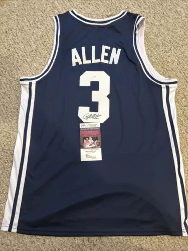 DUKE BLUE DEVILS- GRAYSON ALLEN SIGNED AUTOGRAPH JERSEY JSA COA BROTHERHOOD COLLECTIBLE MEMORABILIA