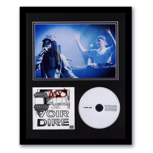 EARL SWEATSHIRT & THE ALCHEMIST “VOIR DIRE” SIGNED FRAMED 11×14 DISPLAY B ACOA COLLECTIBLE MEMORABILIA