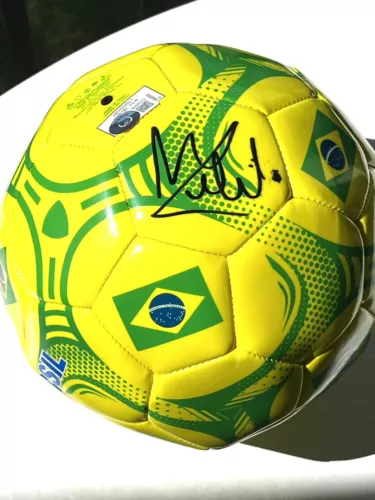 Eder Militao Signed BRASIL Brazil Soccer Ball REAL MADRID Beckett BAS Cert #2