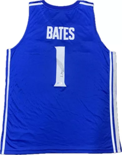 EMONI BATES SIGNED JERSEY PSA/DNA MEMPHIS AUTOGRAPHED COLLECTIBLE MEMORABILIA