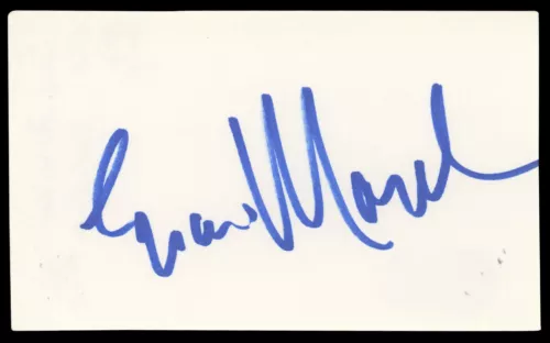 ESAI MORALES LA BAMBA AUTHENTIC SIGNED 3×5 INDEX CARD AUTOGRAPHED BAS #BN35215 COLLECTIBLE MEMORABILIA